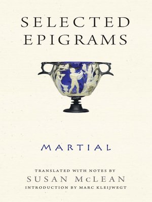 cover image of Selected Epigrams